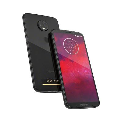 China Dual SIM Card Used Refurbished Mobile Phone for Motorola Moto Z3, 64GB 4GB RAM, Fast Charging Smartphone for Z3 for sale