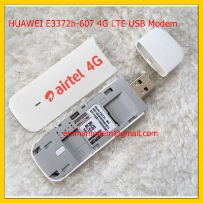 China Huawei E3372 E3372h-607 4G LTE 150Mbps USB Modem External Unlocked USB Dongle Support All Band for sale