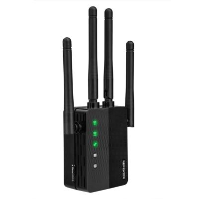 China Dual Band AC 1200Mbps WiFi Repeater WiFi Signal Booster For Internet WiFi Range Extender EP-1206U for sale