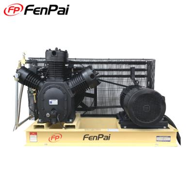 China 13nm3min 30 bar piston air compressor lubricated air compressor 35bar 300 liter air compressor for sale