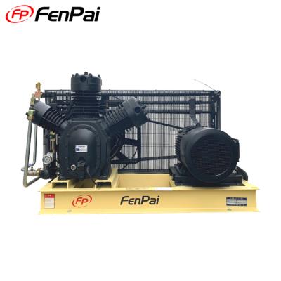 China Fenpai middle 2m3/min 3mpa air cooling lubricated high pressure piston compressor for sale