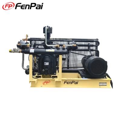 China 30 Bar Air Compressor 220v 25 Bar Air Compressor Lubricated High Pressure Booster Compressor for sale