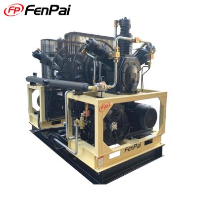 China 3.0MPA Lubricated Combo Air Cooling Booster Blow Mold PET High Pressure Air Compressor for sale