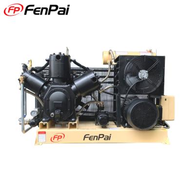 China China Lubricated Air Compressor 30 Bar Water Chiller Compressor Cooling 15kw 30bar Compressores De L'Aire De for sale