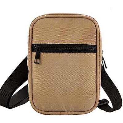 China Portable Custom Casual Simple Outdoor Running Storage Bag Fanny Pack Crossbody Messenger Bag For Men for sale