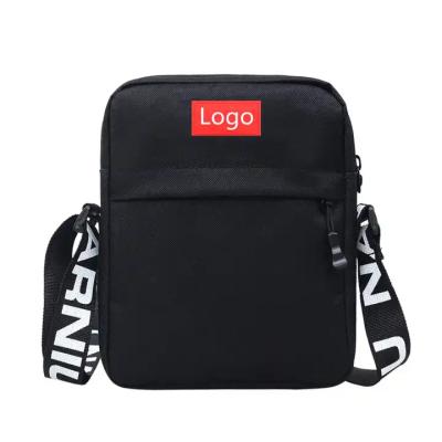 China Portable mini crossbody bag  promotional customized men's and women's mobile phone storage bag for sale