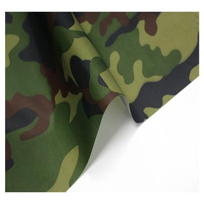 China 210D Polyester Heat-Insulation Single Printed Camouflage Heat Transfer Fabric Camouflage Tarpaulin Camouflage Outdoor Textile Printed Fabric for sale