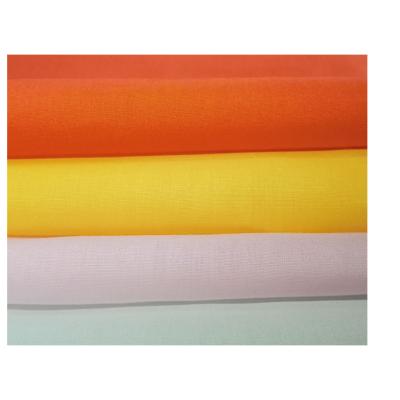 China Poplin Fabric 25s Flame Retardant 100% Polyester Plain Or Herringbone Factory Wholesale Pocketing Fabric for sale