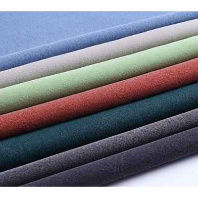 China China Product Firm Multi-colors Design Holland Velvet Polyester Knit Toy Fabric Knit Sofa Fabric For Furniture Textile for sale