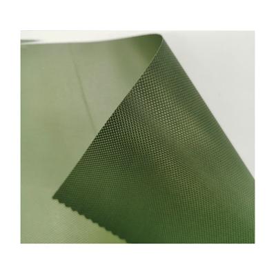 China China Firm Wholesale Army Green Single Strand 1680d Polyester Pvc Coated Oxford Bag Fabric for sale