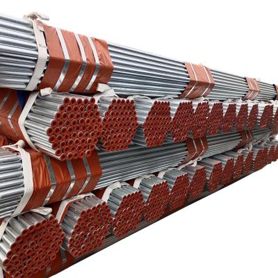 China Hot Dipped Galvanized Round Steel Pipe Q345b Pipe Or GI Scaffold Liquid Pipe Galvanized Tube for sale