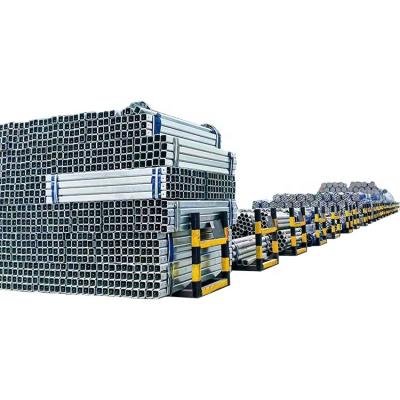 China Structure Pipe Tianjin Pre Galvanized Steel Seamless Brother BS Shaped Steel Pipe Box Square Section Pipe for sale