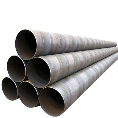 China Liquid Pipe SSAW spiral welded steel pipe carbon steel pipe oil pipeline for oil and liquid delivery for sale