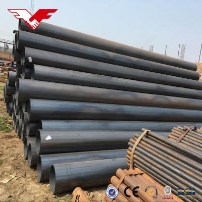 China Structure Pipe ERW LSAW Welded Black Round Steel Pipe Carbon Steel For Gas And Oil Pipeline API Standard for sale