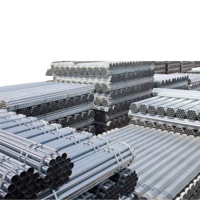 China Structure pipe 2020 hot dip 32mm thickness class b gi pipe galvanized round steel pip for sale