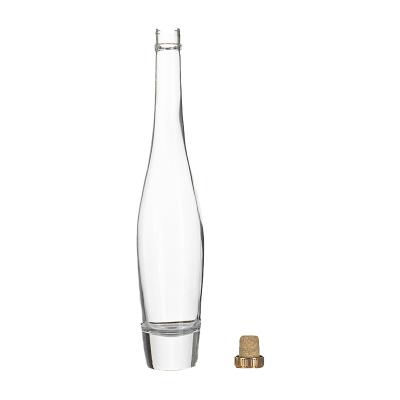 China Recyclable Wholesale Whiskey Glass Bottle Eco-friendly Wine Glass Bottle Round Shape Wine Glass Bottle for sale