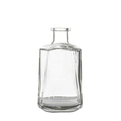 China Recyclable Empty Liquor Spirits Glass Whiskey Bottles 500ml Fruit Wine Glass Bottle Whiskey Bottles For Brandy for sale