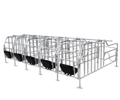 China Fatten Hog ​​Easy Installation Save Space Hot Dip Galvanized Hog Limit Bar Cages for sale