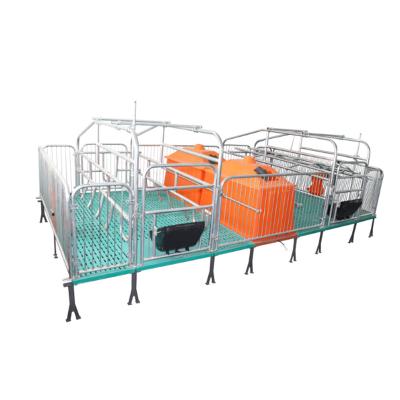 China Easy management 2.2*3.6 m size farm use pig delivery bed for sow parturition for sale