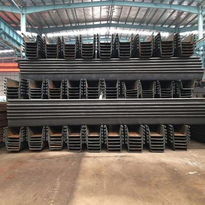 China U type sheet pile / SHEET PILE SLU U TYPE /steel sheet pile for sale