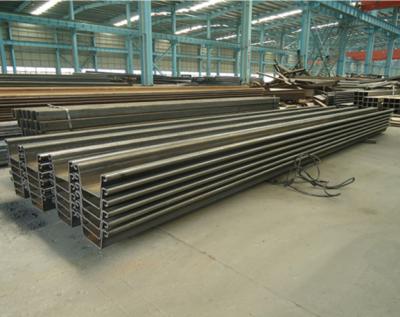 China Customized for hot rolled hot rolled U type steel sheet pile supplier with liner, U type steel piling for sale