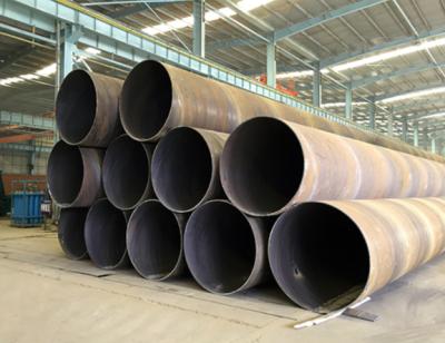 China Structure Pipe Steel Pipe Pile With Connectors , Welded Spiral Steel Pipes With Coupling for sale