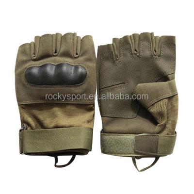 China Cycling Gloves Customized Wholesale Synthetic Leather Half Finger Bike Mittens Cycling Gloves for sale