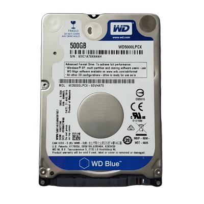 China Mechanical Hard Drive WD5000LPCX Notebook Disk 2.5 Inch 500gb SATA Blue Computer Interface 7mm HDD Brand New General Storage WD5000LPCX for sale