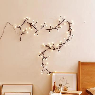 China Rattan Lights Flexible Branch Tree Lights Led Indoor Outdoor Decoration For Home Room Decor Lights Rattan Creative Lamp Motif Ornament for sale