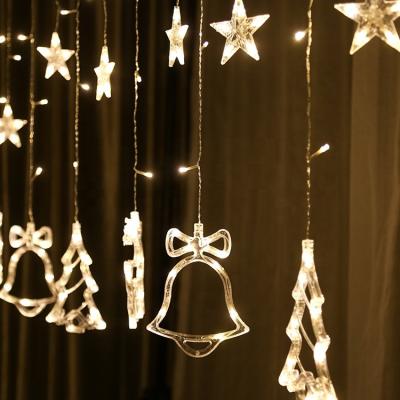 China Modern 8-mode  Star String Lights Led Light Gardening  Decorative Holiday  Indoor Landscape  Home Room Curtain Christmas Party  Outdoor for sale