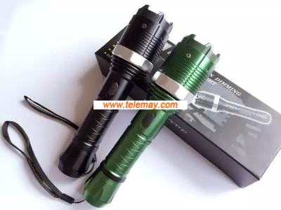 China Multifunction strobe self defense flashlight,flashlight for self protection for sale