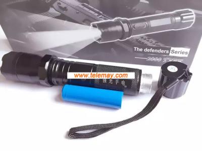 China Multifunction super glare flashlight With electric shock function for sale