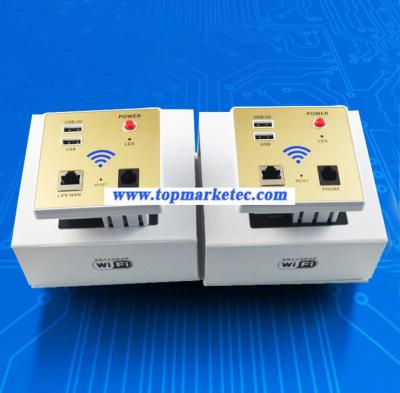 China Multifunction ethernet wall jack,wall plug wifi router 300mbps for sale