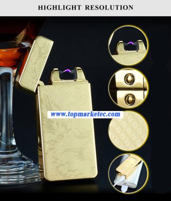 China factory usb cigarette ARC lighter rechargeable lighter for sale