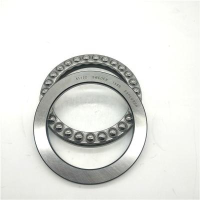 China Single Size 110x145x25mm Factory Steering Thrust Ball Bearing 51122 for sale