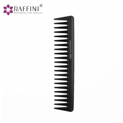 China SA40192 Fashionable Wholesale Black Wide Tooth Hair Comb for sale