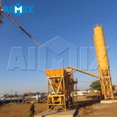 China Concrete Ready Mix Plant Automatic Mobile Concrete Mixing Plant for sale