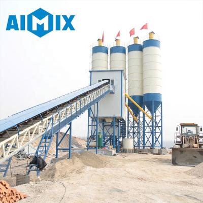 China Automatic Stationary Concrete Mixer Concrete Batching Mixing Plant for sale