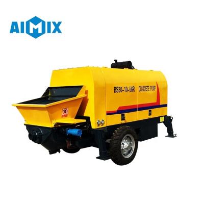 China Hydraulic Trailer Concrete Pump Mobile Diesel Concrete Pump for sale