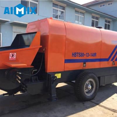 China Electric Diesel Trailers Concrete Pumps High Pressure Concrete Pump for sale