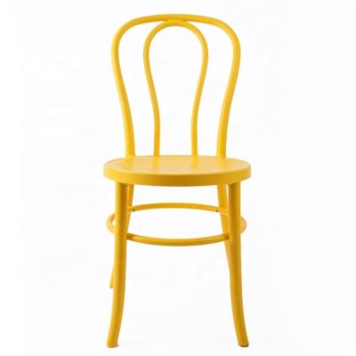 China Durable Wholesale Event Gold Dining Resin Thonet Chairs For Outdoor Hotel for sale