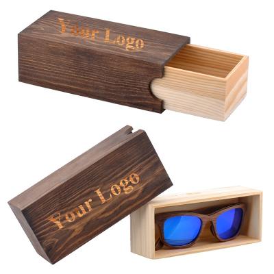 China BZ010 New Style Wooden Coffee Wooden Sunglasses Case For Shades for sale