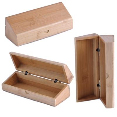 China ZL127 Natural Bamboo Wood Bamboo Sunglasses Box Wooden Box For Glasses for sale