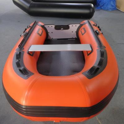 China Fishing Material PVC Rubber Inflatable Dinghy Inflatable Boat Prices Inflatable Motorboat With Transom Throwing Wheel for sale