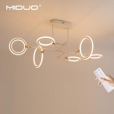 China Modern Simple Creative Modern Decorative Chandelier For Dining Room Living Room LED Pendant Light for sale