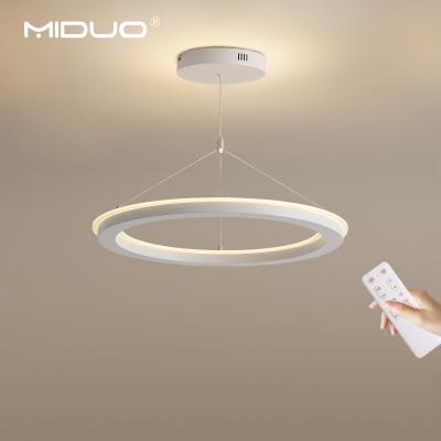 China Modern Acrylic Pendant Lights Led Modern Room Decoration Ceiling Chandelier Restaurant Hanging Chandeliers for sale