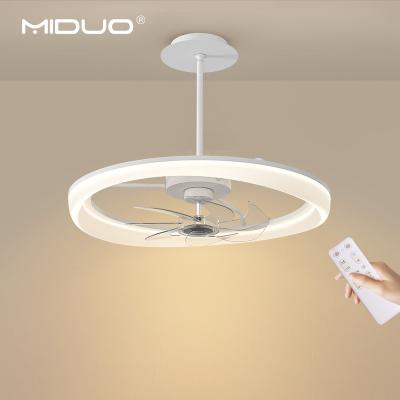 China Modern Design Indoor Fancy Living Room LED Ceiling Fan Remote Control Diving Light for sale