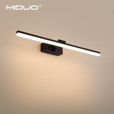 China Bathroom Modern Mirror Lamp Front Length 40cm to 120cm IP44 Rotatable Waterproof LED Mirror Light for sale