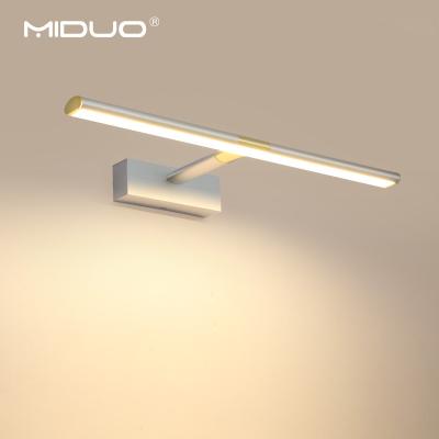 China Miduo Modern Bathroom Dresser LED Mirror Lamp Wall Lamp Lighting Make Up Led Mirror Lamp for sale