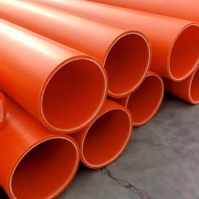 China Durable New Material High Temperature MPP Power Pipe Buried High Voltage Cable Protection Pipe for sale